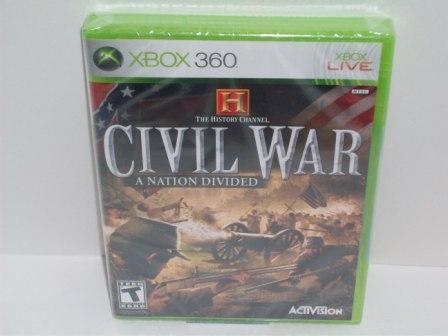 History Channel: Civil War (SEALED) - Xbox 360 Game